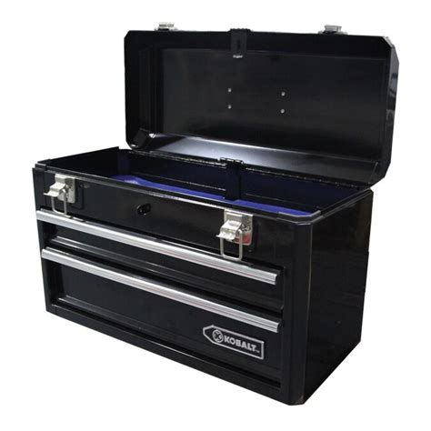 kobalt metal hand box|kobalt stackable tool boxes.